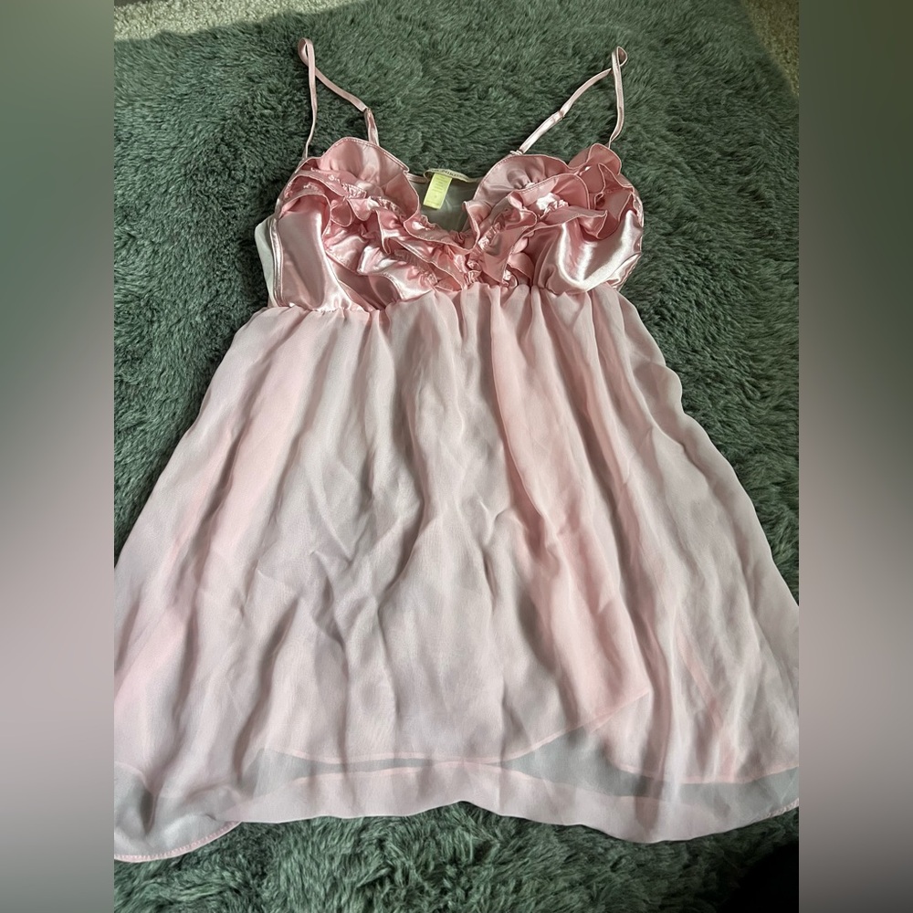 Flora Nikrooz Babydoll Chemise Medium Pink Lingerie